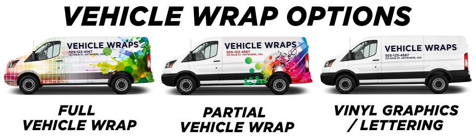 Lovejoy Vehicle Wraps vehicle wrap options