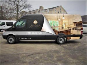 custom commercial van wrap